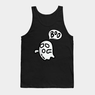 Boo! Halloween Ghost Tank Top